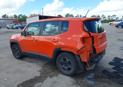 2016 Jeep Renegade Sport из США, поврежденный, VIN ZACCJAAT1GPD08324